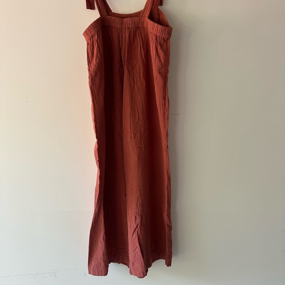 Madewell Rust Jumpsuit - Picture 3 of 7